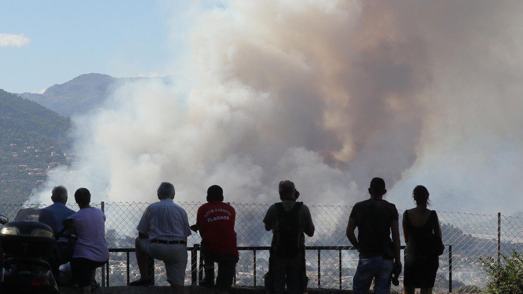 Feuer in Südfrankreich