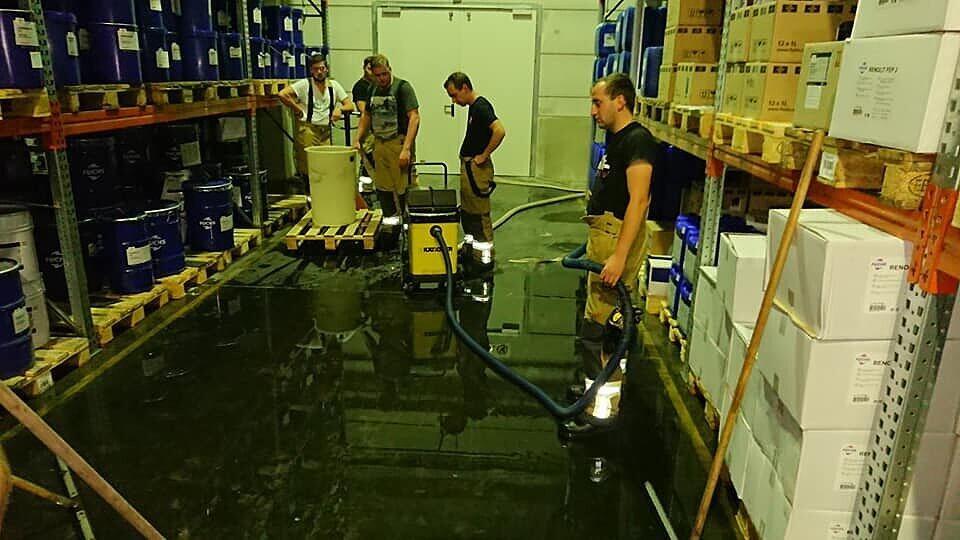 Unwetter in Thalgau