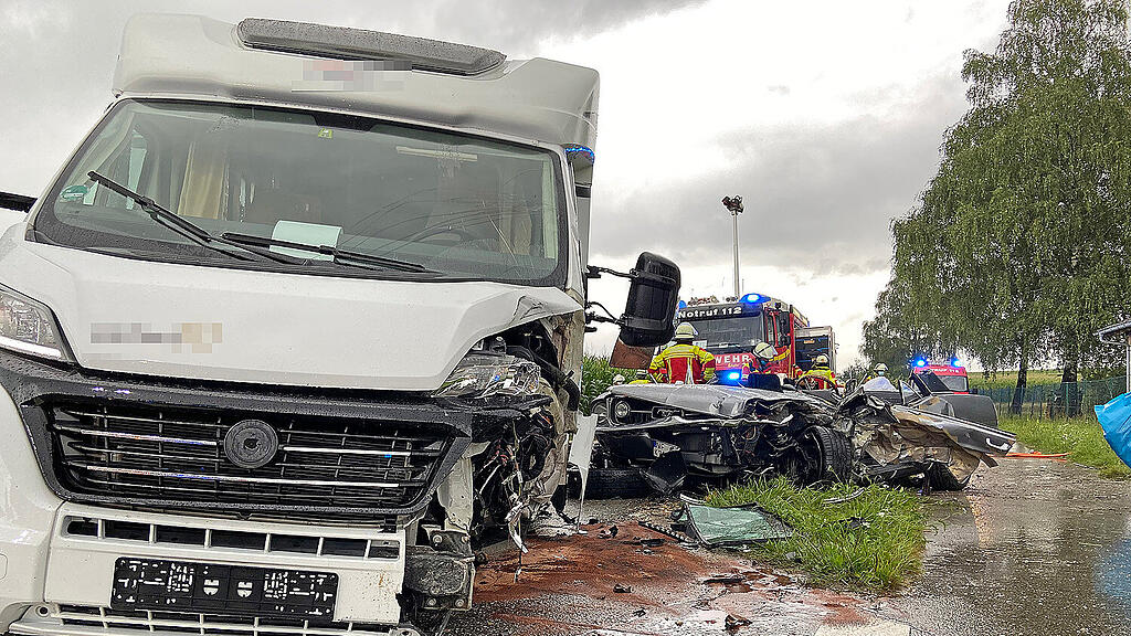 Bayern: Crash zwischen Saaldorf und Surheim