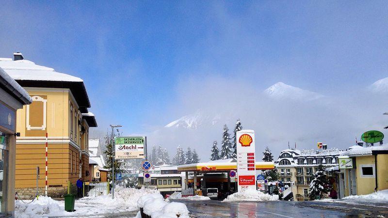Schnee im Gasteinertal