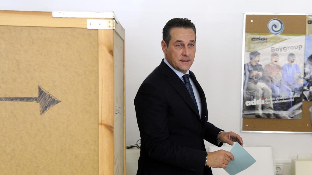BP-Wahl: Stimmabgabe HC Strache