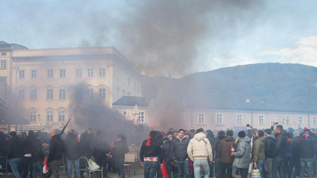 Nizza-Fans sorgen für Polizeieinsatz I