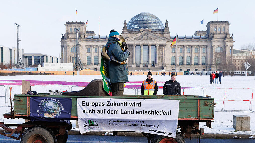 Die deutschen Bauernproteste gehen auch nächste Woche weiter