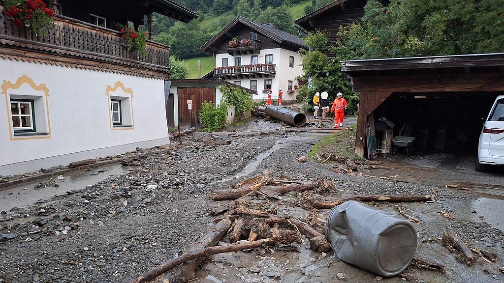 Murenabgänge Pinzgau