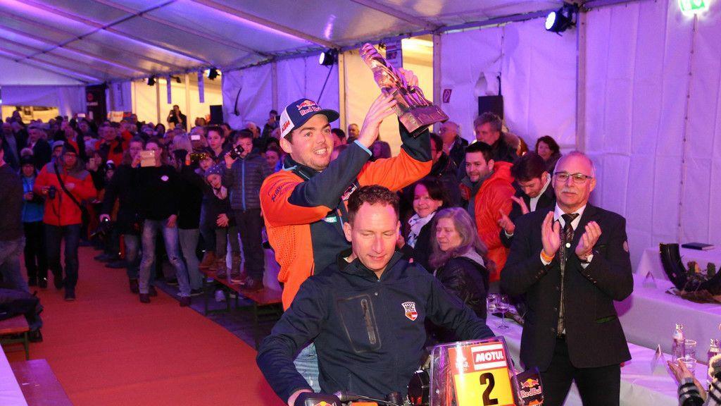 Dakar-Champion Matthias Walkner wird in Kuchl gefeiert II