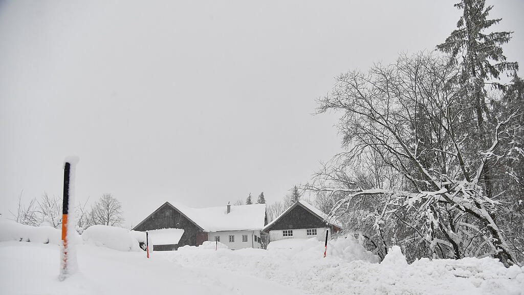 Schnee in Salzburg