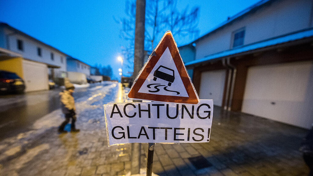 Glatteis, Wetter, Schnee, Frost, SB
