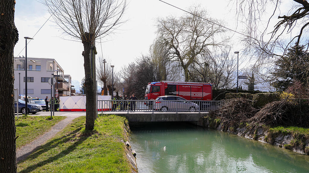 Toter im Almkanal