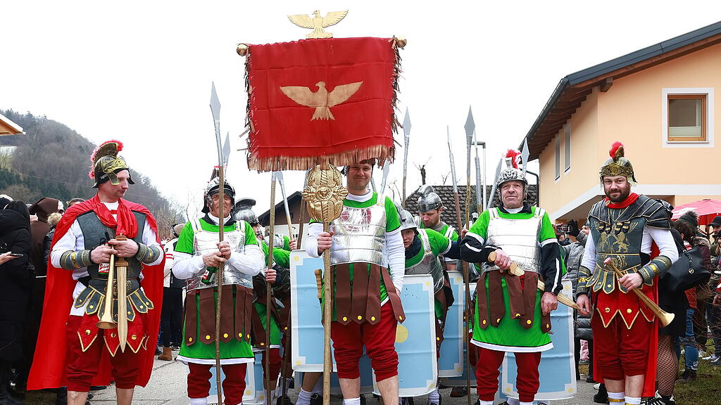 Faschingsumzug der Trachtenmusikkapelle Elsbethen