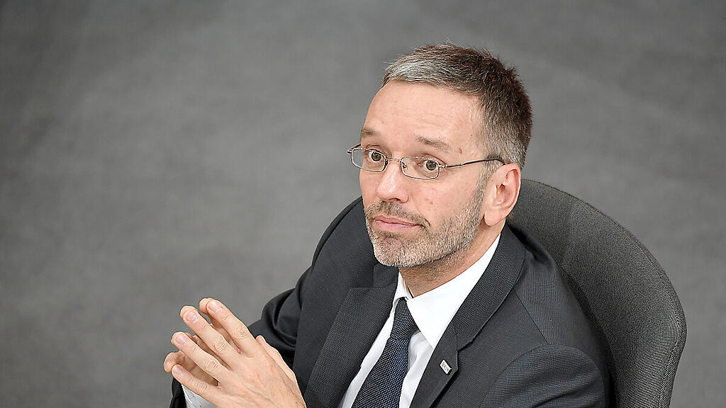 FPÖ-Innenminister Herbert Kickl