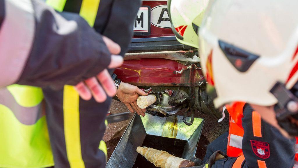Unfall mit drei Fahrzeugen bei Salzburg-Nord