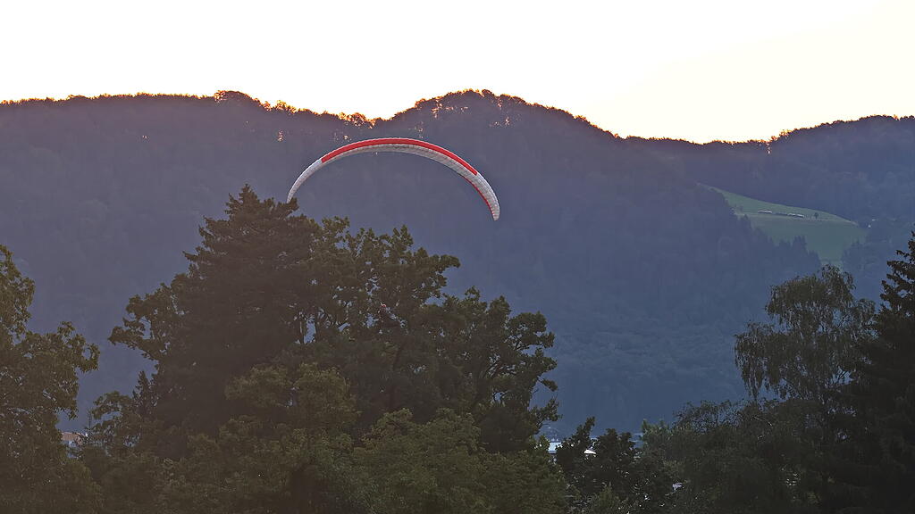Festungsflug der Paragleiter