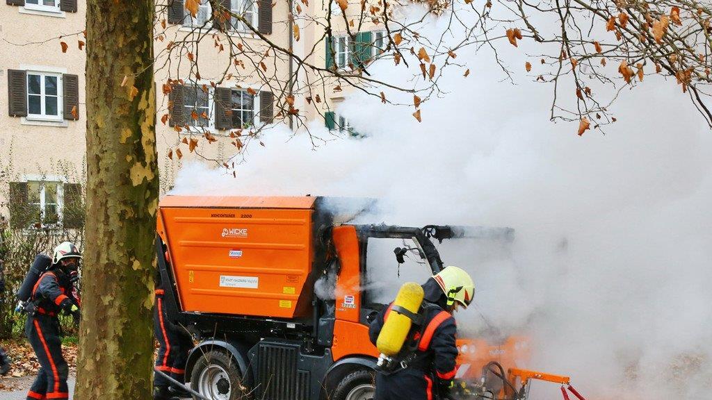 Weitere Bilder des Brandes