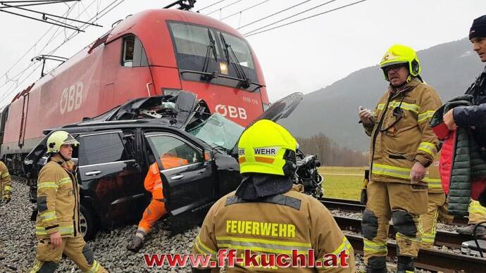 Tödlicher Zugunfall in Kuchl