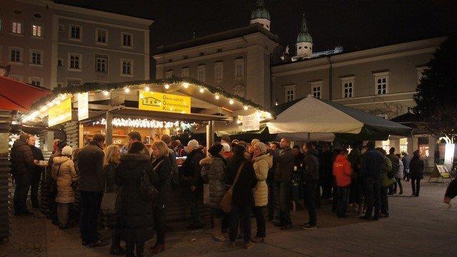 Salzburger Christkindlmarkt am Freitag