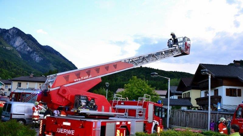 Feuerwehrübung in Grödig