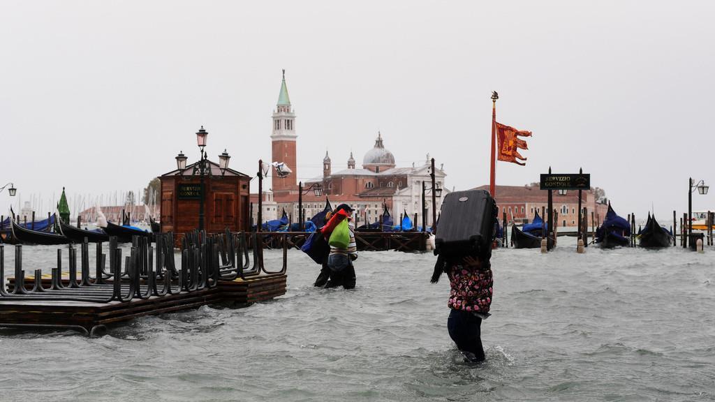 Hochwasser in Venedig