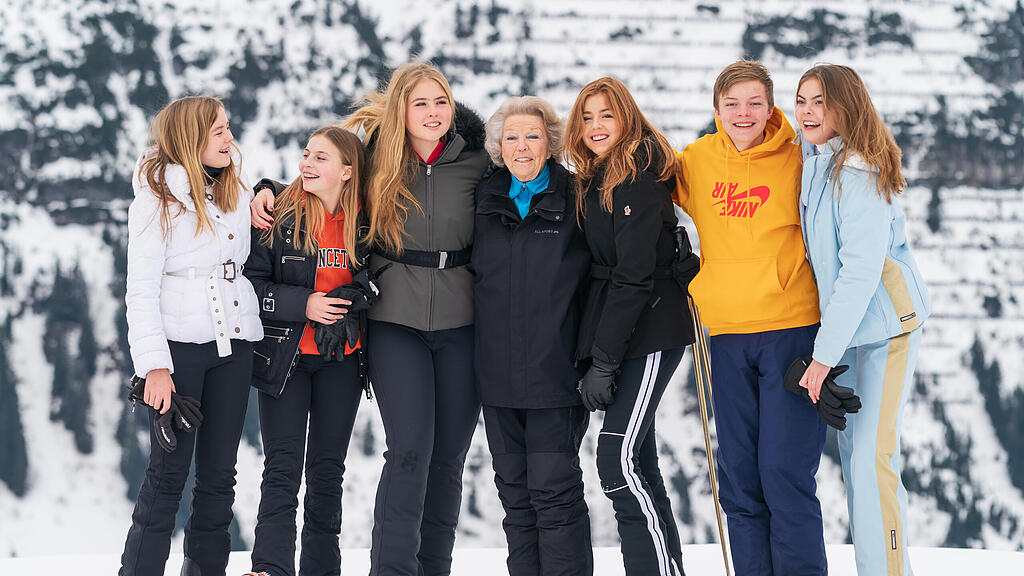 Niederländische Royals am Arlberg