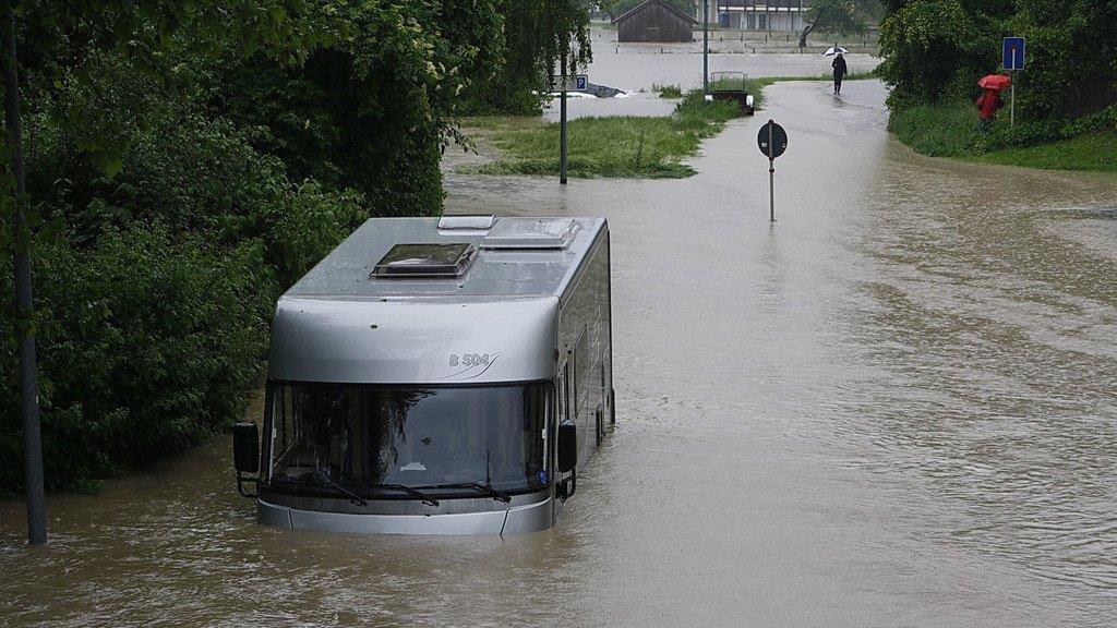 Hochwasser in Freilassing, II