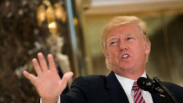 Kritik scheint das zu sein, was auf alle Wortmeldungen Trumps folgt