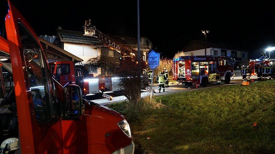 Wohnhausbrand Laufen