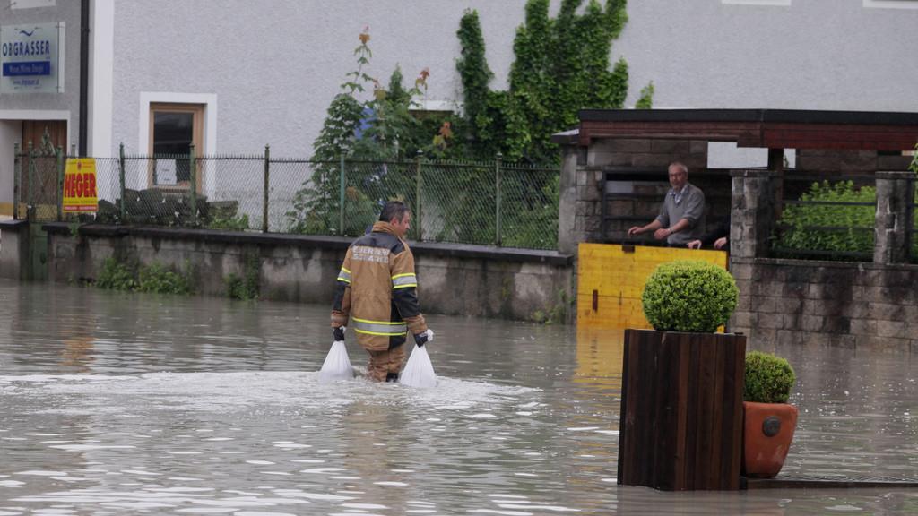 "Land unter" in OÖ