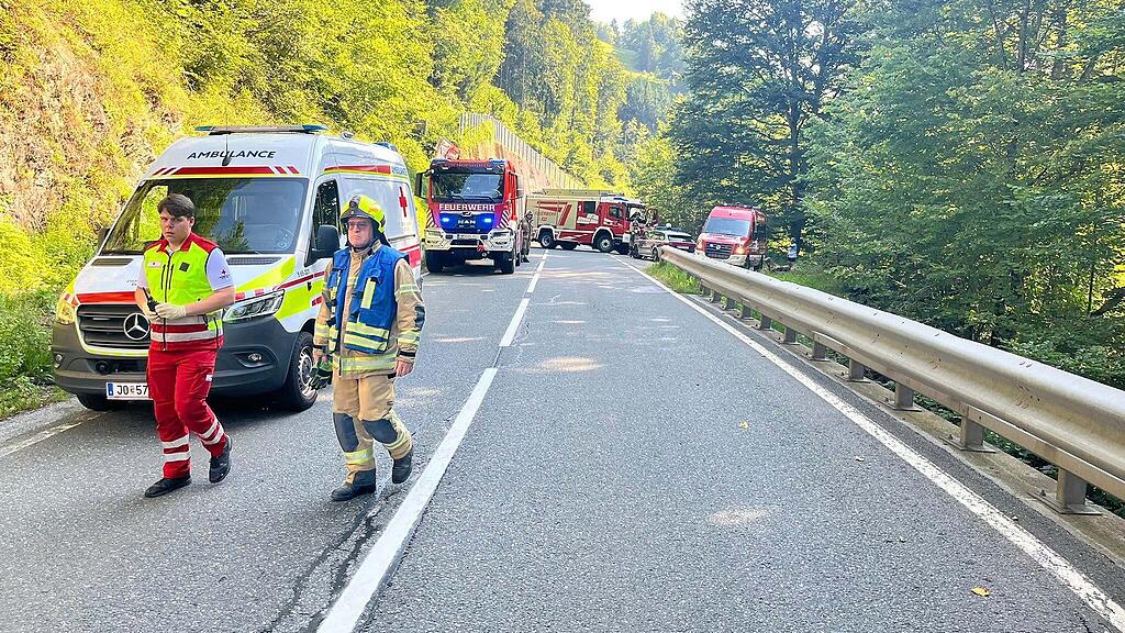 Motorradunfall Bischofshofen