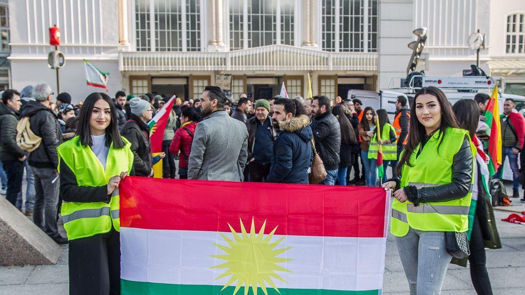 Demo der Kurden in Salzburg