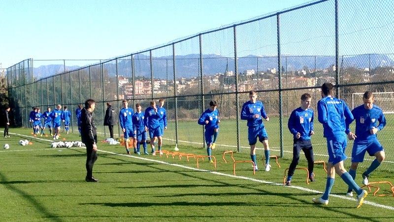 Grödig auf Trainingslager