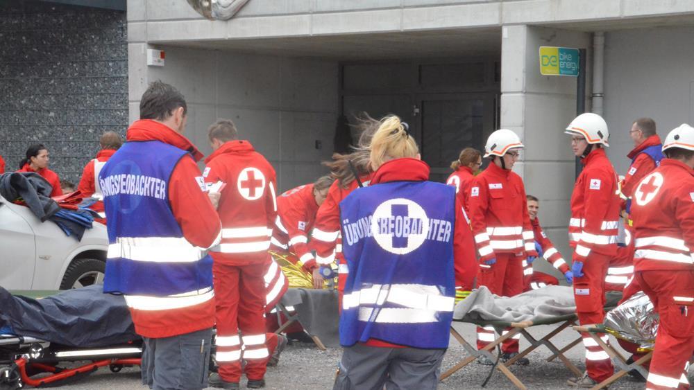Bischofshofen: Rotes Kreuz probt den Ernstfall