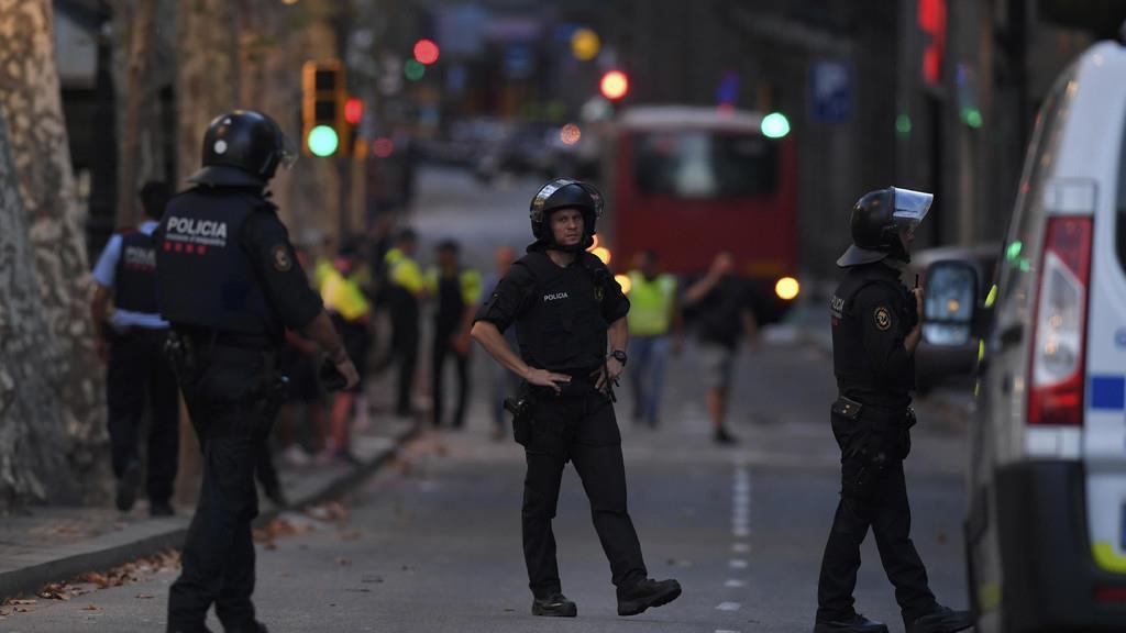 Terror in Barcelona: Bilder vom Abend