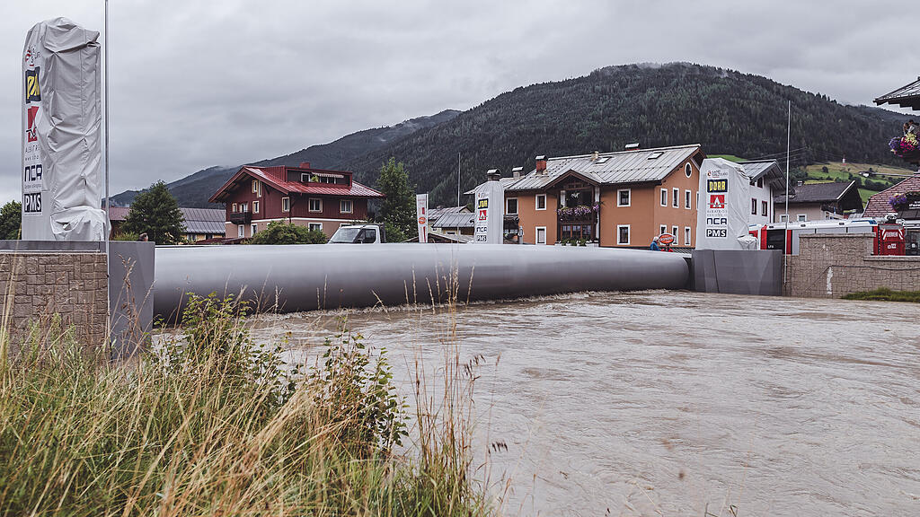 Hochwasser in Mittersill