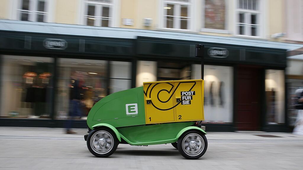 Der autonome "Jetflyer" tourt durch Graz.