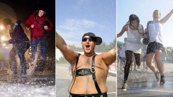 Das Wetter am Frequency 2012 hat von Sonne bis Regen alles zu bieten