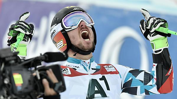 Jubel bei Marcel Hirscher