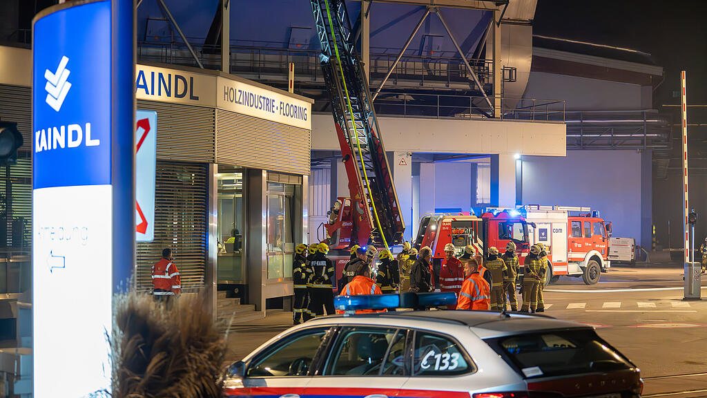 Brand bei Kaindl in Wals I