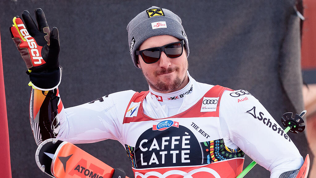 Hirscher stand in Aare zum 13. Mal in dieser Saison ganz oben am Stockerl.
