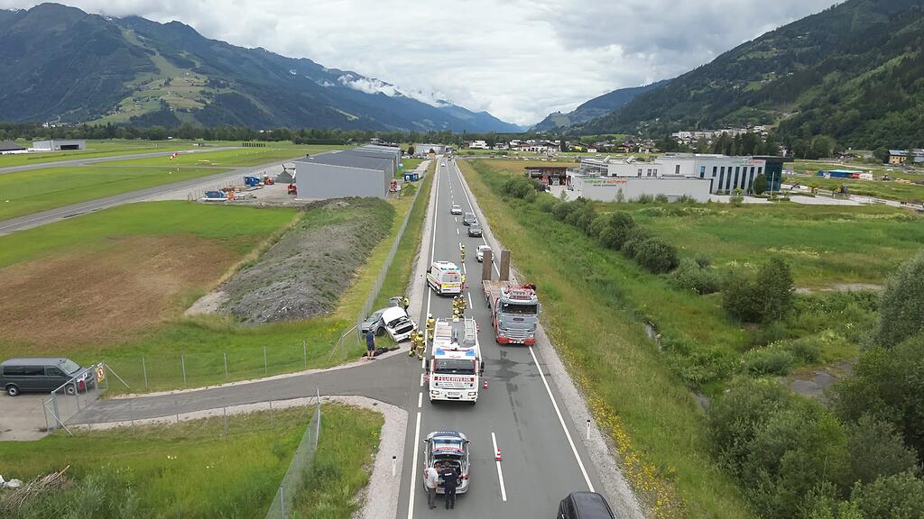 Verkehrsunfall in Zell am See