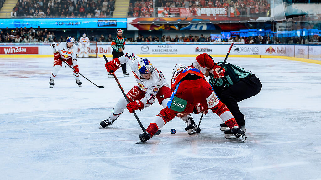 ICE Hockey League : EC Red Bull Salzburg gegen KAC