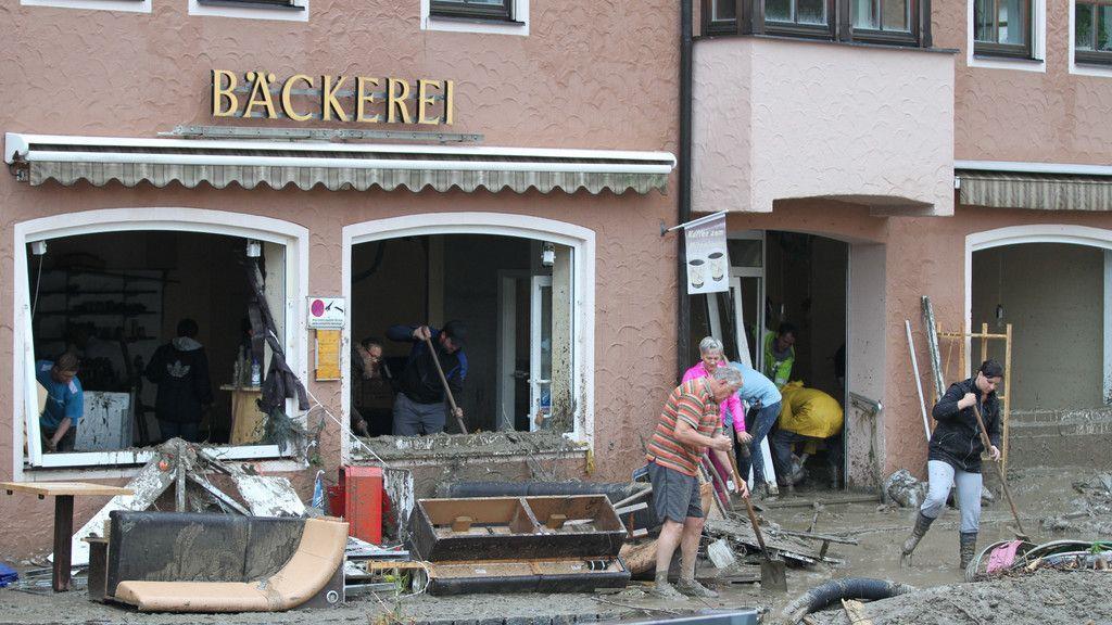 Hochwasser und Überflutungen in Simbach am Inn II