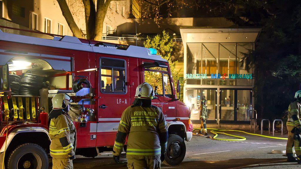 Großübung der Freiwilligen Feuerwehr Salzburg