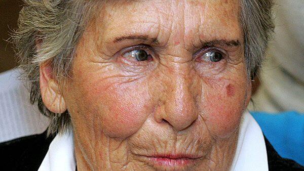 Trude Jochum-Beiser, eine von drei Ski-Doppel-Olympiasiegern aus Österreich.