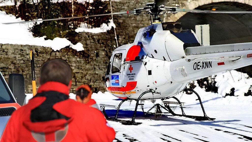 Heli "Martin 10" im Einsatz