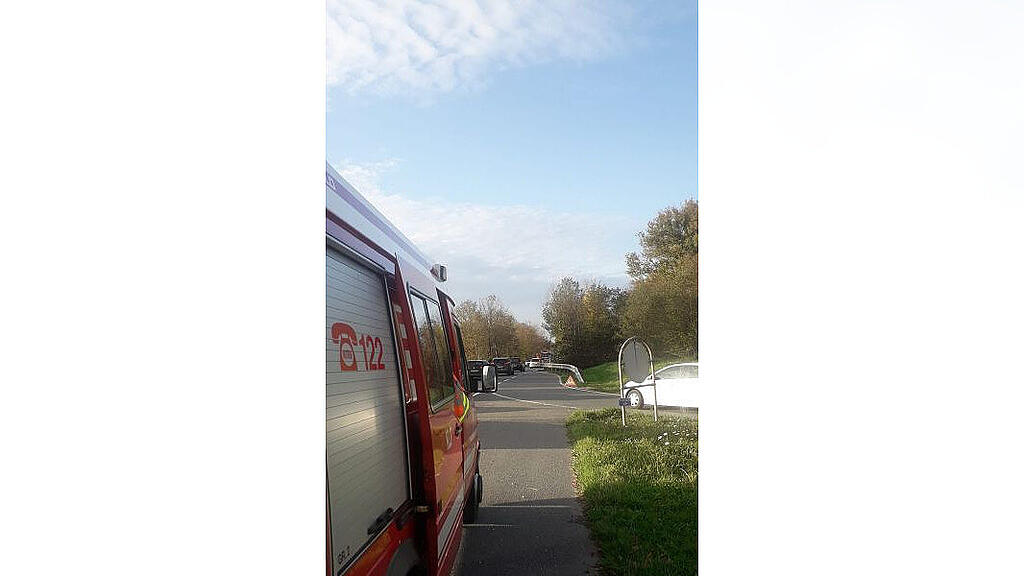 Unfall B156