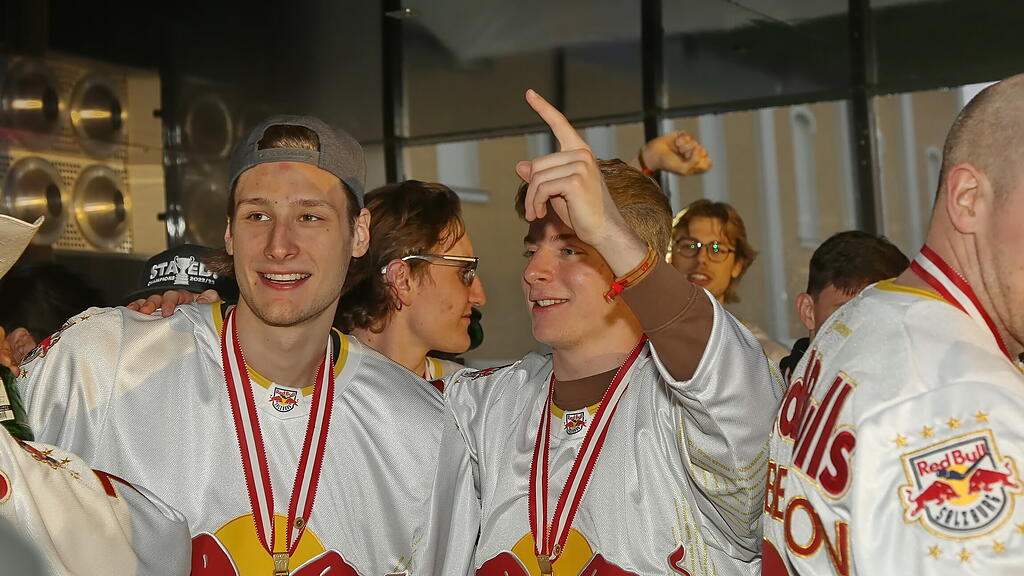 Meisterfeier: EC Red Bull Salzburg