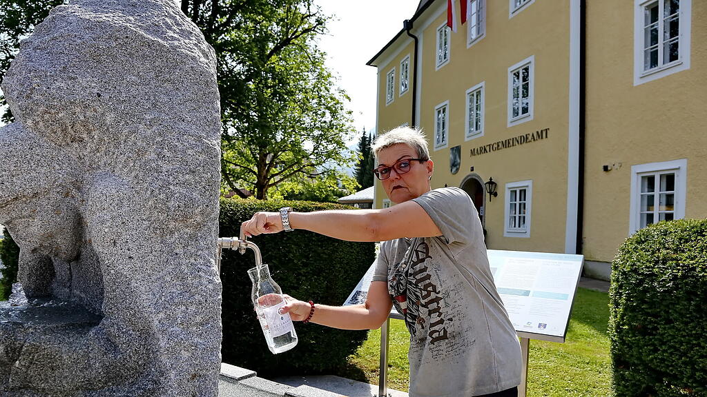 Eröffnung Heilwasserbrunnen Abtenau