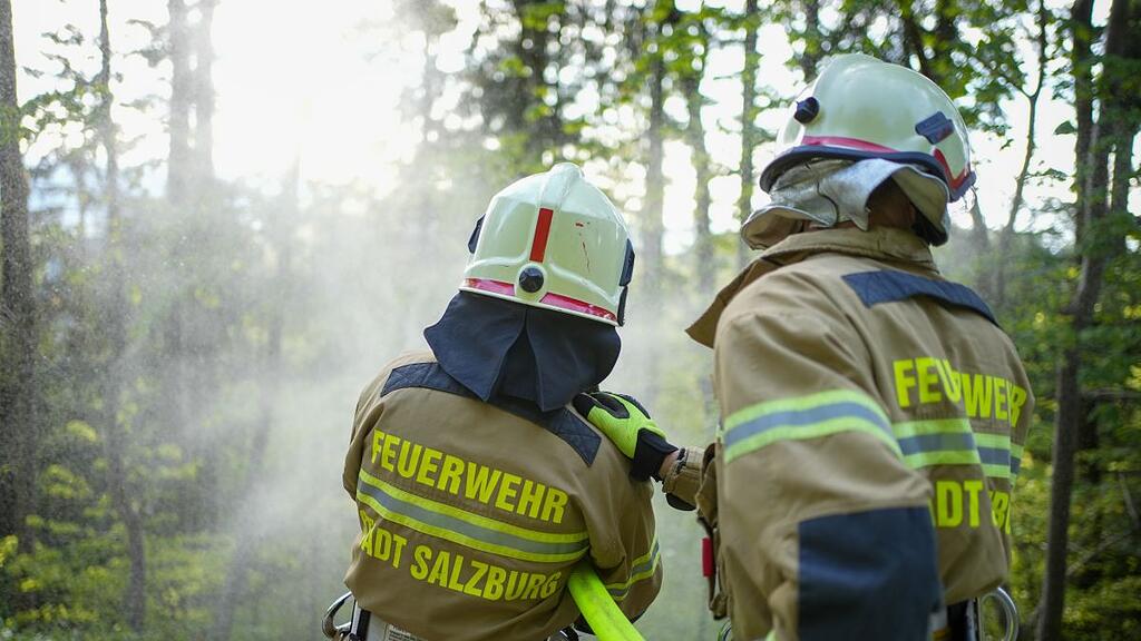 Feuerwehrübung in Guggenthal