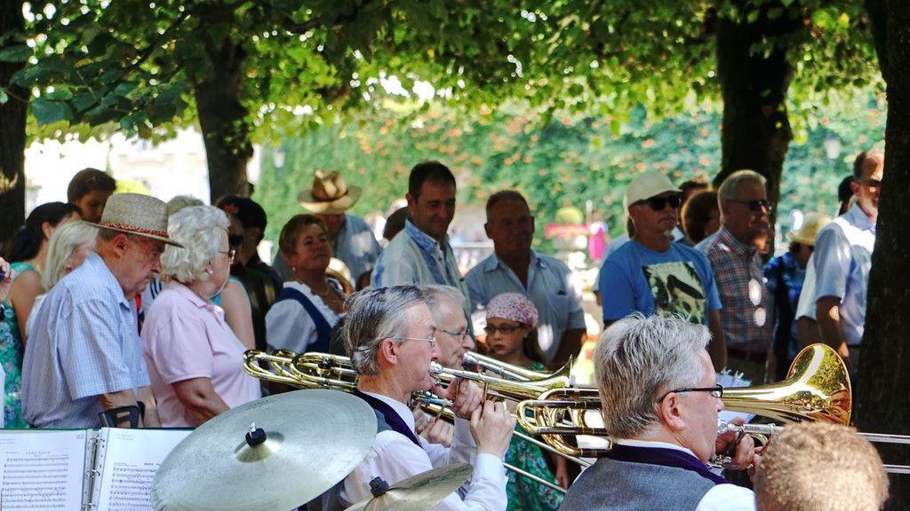 Promenadenkonzert im Mirabellgarten