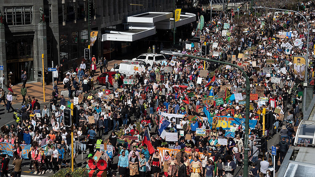 Wellingotn, Neuseeland, Fridays for Future, Klimademo