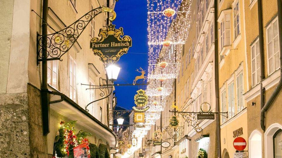 Weihnachten Getreidegasse